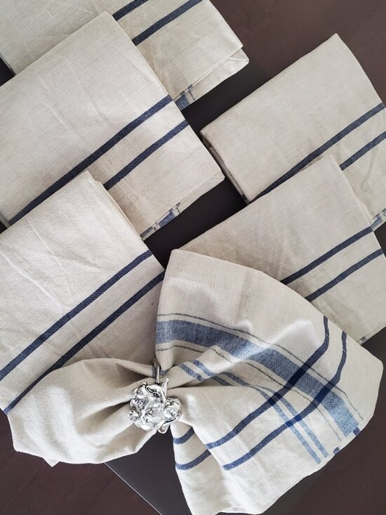 Design Imports Other - SET 6 100% Cotton Napkins